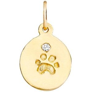 Helen Ficalora Paw Print Charm